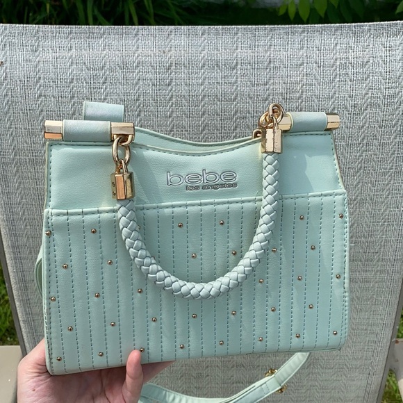 bebe Handbags - 🦇 Bebe Teal Colored Purse For Shoulder or Crossbody Lightweight Spring Summer